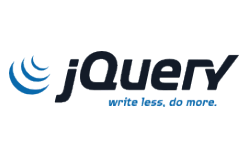 jQuery Logo - Write less, do more.